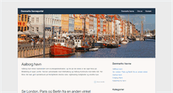 Desktop Screenshot of danmarks-havneportal.dk