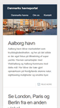 Mobile Screenshot of danmarks-havneportal.dk